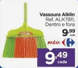 Carrefour Vassoura Alklin oferta