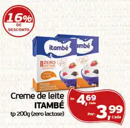 Cometa Supermercados Creme de leite itambé oferta