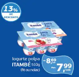 Cometa Supermercados logurte polpa itambé 510g oferta