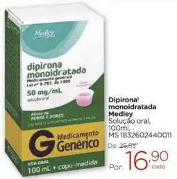 Drogarias Carrefour Dipirona monoidratada oferta