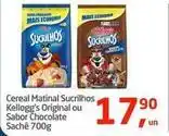 Tenda Atacado Kellogg´s - cereal matinal sucrilhos original ou sabor chocolate sachê oferta