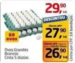Tenda Atacado Ovos grandes brancos oferta
