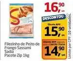 Tenda Atacado Sassami - filezinho de peito de frango pacote zip oferta