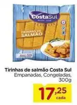 Carrefour Costa sul - tirinhas de salmão oferta