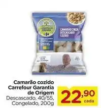 Carrefour Carrefour - camarão cozido oferta