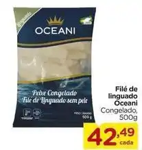 Carrefour Oceano - filé de linguado oferta