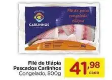 Carrefour Carinho - filé de tilápia pescados oferta