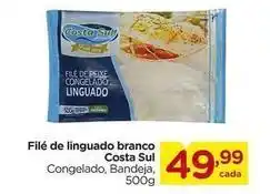 Costa sul - filé de linguado branco