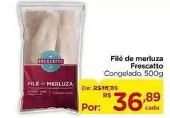 Carrefour Frescatto - filé de merluza oferta
