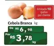 Novo Atacarejo Cebola branca oferta