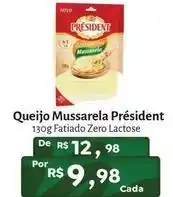Novo Atacarejo President - queijo mussarela oferta
