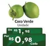 Novo Atacarejo Coco verde oferta
