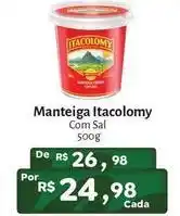 Novo Atacarejo Itacolomy - manteiga oferta