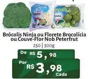 Novo Atacarejo Peterfrut - brócolis ninja ou florete brocolicia ou couve-flor nob oferta