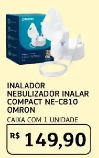 Inalador nebulizador inalar compact ne-c810 omron