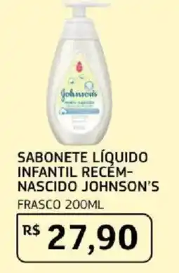 Assaí Atacadista Sabonete líquido infantil recém-nascido johnson's oferta