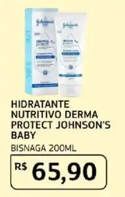 Assaí Atacadista Hidratante nutritivo derma protect johnson's baby oferta
