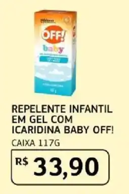 Assaí Atacadista Repelente infantil em gel com icaridina baby off! oferta
