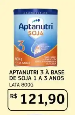 Assaí Atacadista Aptanutri 3 à base de soja 1 a 3 anos oferta