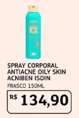 Assaí Atacadista Spray corporal antiacne oily skin acniben isdin oferta