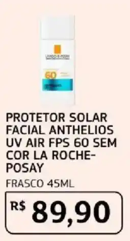 Assaí Atacadista protetor solar facial anthelios uv air fps 60 sem cor la roche-posay oferta