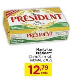 Carrefour Bairro Manteiga Président Com/Sem sal, Tablete oferta