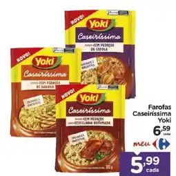 Carrefour Bairro Farofas caseiríssima yoki oferta