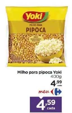 Carrefour Bairro Milho para pipoca Yoki oferta