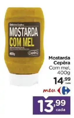 Carrefour Bairro Mostarda com mel oferta