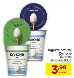 Carrefour Bairro logurte natural Danone diversos sabores oferta