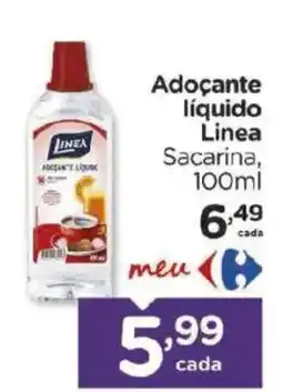 Carrefour Bairro Adoçante líquido Linea Sacarina oferta
