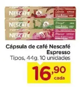 Carrefour Bairro Cápsula de café Nescafé Espresso oferta