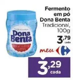 Carrefour Bairro Fermento em pó Dona Benta Tradicional oferta