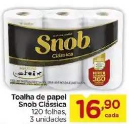 Carrefour Bairro Toalha de papel Snob Clássica oferta