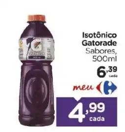 Carrefour Bairro Isotônico gatorade sabores oferta