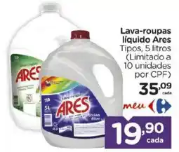 Carrefour Bairro Lava-roupas liquido Ares oferta