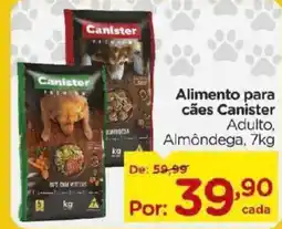 Carrefour Bairro Alimento para cães Canister Adulto, Almôndega oferta
