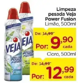 Carrefour Bairro Limpeza pesada Veja Power Fusion Limão oferta