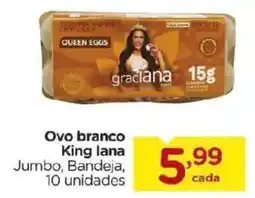 Carrefour Bairro Ovo branco King lana oferta