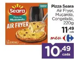 Carrefour Bairro Pizza seara air fryer muçarela congelada oferta
