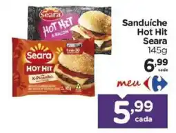 Carrefour Bairro Sanduíche Hot Hit Seara oferta