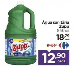 Carrefour Bairro Água sanitária Zupp oferta