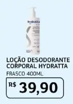 Assaí Atacadista Loção desodorante corporal hydratta oferta