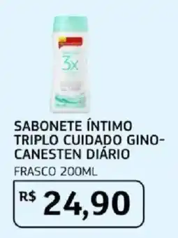 Assaí Atacadista Sabonete íntimo triplo cuidado gino-canesten diário oferta