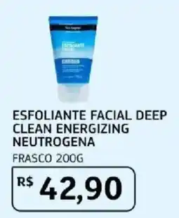 Assaí Atacadista esfoliante facial deep clean energizing neutrogena oferta
