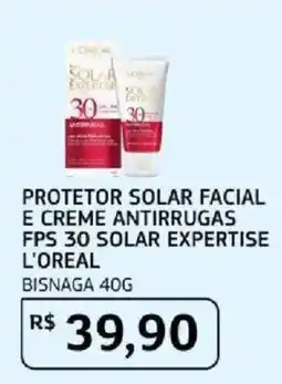 Assaí Atacadista protetor solar facial e creme antirrugas fps 30 solar expertise l'oreal oferta