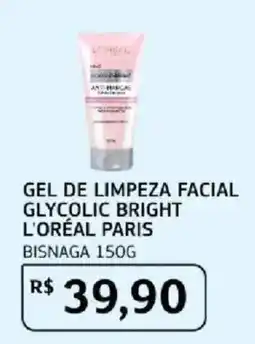 Assaí Atacadista Gel de limpeza facial glycolic bright l'oréal paris oferta