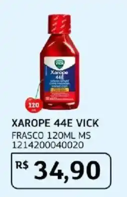 Assaí Atacadista Xarope 44e vick oferta