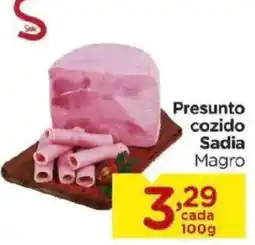 Carrefour Bairro Presunto cozido Sadia Magro oferta