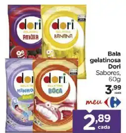 Carrefour Bairro Bala gelatinosa Dori Sabores oferta
